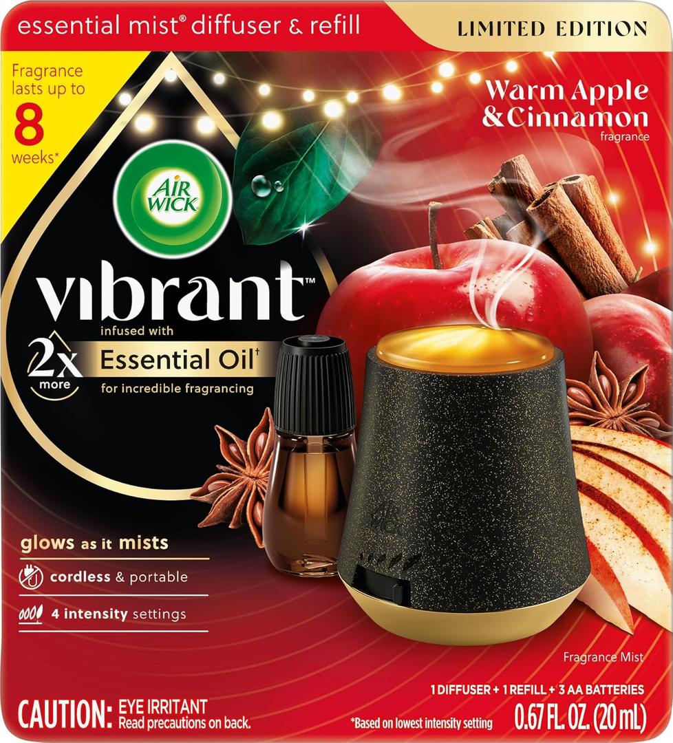 Air Wick Essential Mist 1+1 Warm Apple & Cinnamon