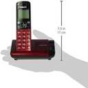 VTech CS6719-16 DECT 6.0 Phone with Caller ID/Call Waiting, 1 Cordless Handset, Red