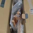 Woodtoe Wooden Baby Walker, Adjustable Speed Baby Push Walker, Montessori Push Toys for Babies Learning to Walk, Educational Walking Toys Gift for Toddler Boys Girls 1-3 Years Old 