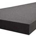 GoTo Foam 2" x 24" x 72" Black Upholstery Foam Sheet - 1.8 Density, Firm (44 ILD), Open-Cell Polyurethane - Cushion Replacement, DIY, Soundproofing
