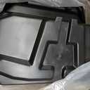 KEMIMOTO 2024/2025/2026 XP 1000 Rear Cargo Box 55QT Compatible with 2024/2025/2026 Polaris RZR XP 1000/4 Storage UTV Rear Bed Box Polypropylene Two Lockable Latches Replace 2884525