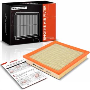 A-Premium Engine Air Filter Compatible with Ford & Lincoln Models - F-150 (2009-2023), Expedition (2007-2023), F-250 F-350 F-450 F-550 Super Duty (2008-2016), Navigator (2007-2023)