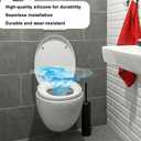 3 Pack Flush Valve Seal, Toilet Flush Valve Seal for American Standard Upgraded Silicone Material with 6PCS O Rings Replacement Part 7301111-0070A