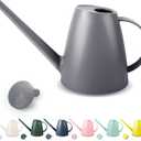 Watering Can for Indoor Plants, Small Watering Cans for House Plant Garden Flower, Long Spout Water Can for Outdoor Watering Plants 1. 8L 1/2 Gallon (Gray)