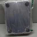 YOILES Stainless Steel Cat Litter Box with High Sides, Extra Large Open Metal Litter Pan, Easy to Clean, Rust Proof, Non Stick, Non Slip Rubber Feets (18"x14"x4")