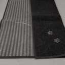 BEQHAUSE Stair Landing Rug Non-Slip 30"x30",Square Stair Landing Mats for Stair Washable,Carpet Stair Treads Matching Mats for Wooden Steps Indoor Landing Rugs Surface Polyester TPE Backing,Dark Grey