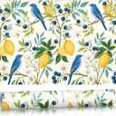 10 Sheets Drawer Liners for Dresser Scented Drawer Liners Non Adhesive Scented Paper for Fragrant Home Shelf Closet(Lemon Scent,Lemon Pattern)