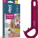 Dext - Ring Pull Can Opener, Pop Can Opener for Seniors, Arthritis, and Parkinsons, Easy Open, Ergonomic Handle with Comfortable Grip. Perfect for Soda, Pet Food, and More (Mulberry)
