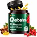 Berberine Supplement HCl 1500mg with Ceylon Cinnamon for Weight* Management, Manufacturing date: 26-09-2027