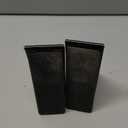 Strongest Home 2 Pack XL Adjustable Door Stopper with Spring  Heavy Duty Wedge for Oversized, Thick & Heavy Doors, Anti-Slip Rubber Grip, Commercial, Home & Outdoor Use on Carpet, Wood & Tile - Black