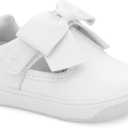 Stride Rite Baby Girl's Kamila (Infant/Toddler) White ,4 Toddler M