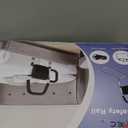 Bed Rails for Elderly Adults Safety-Bed Assist Rail with Double Grab Bars & Fall Prevention Guard & Storage Pocket Fits King, Queen, Full, Twin, Support Up to 300lbs,Height 25.6'' (Double Grab Bars)