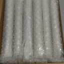 Nuanchu 12 Pcs Sage Green Spiral Taper Candles Set Twisted Wax Candlesticks 7.5 Inch Short Green Spiral Wax Scented Taper Candles for St Patrick's Day Wedding Birthday Party Dinner Table Decor