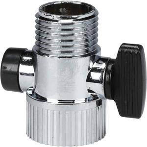 DANCO Energy-Saving Shower Shut-Off Valve, Chrome, 1/2-Inch IPS, 1-Pack (80782X)