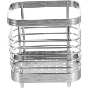 Unomor Stainless Steel Utensil Holder for Kitchen Organization Versatile Cutlery Drainer for Spoons Forks and Chopsticks Kitchen Tool Storage Compact Design for Home and Party Use