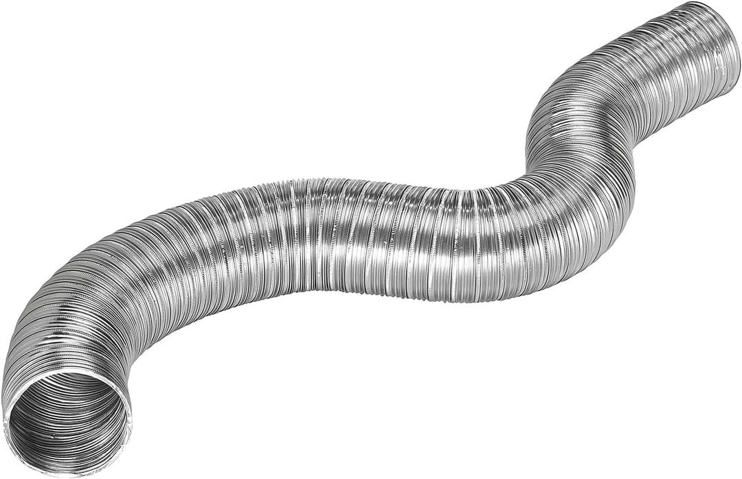 Lambro Silver 8' 6-inch Diameter Flexible Semi-Rigid Aluminum Duct (306) (Pack of 1)