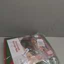 ZOBER Large Christmas Ornament Storage Box - Stores 128 3" Ornaments, With Dividers - Ornament Organizer Storage Box, Durable Christmas Containers Holder - Extra Pockets, Dual Zipper - Green