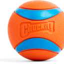Chuckit! Ultra Ball Dog Toy - Size XXL - For Dogs 100+ lbs - Made from Durable Rubber - Super Bouncy - Floats in Water - 4-inch Diameter - Pack of 1