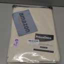 PrinceDeco Linen Black Out Curtains 54 Inches Long 100% Blackout Curtains for Bedroom Thermal Insulated with White Liner,Noise Reducing, 52" Wide Per Panel, Set of 2,Bleached Sand