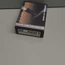 Compressed Air Duster, 200000RPM Electric Air Duster with Light, 4-Gear Adjustable Cordless Dust Blower for Computer, Keyboard, Outdoor, Home and Car (FB09-Black)