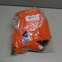 EraSpooky Astronaut Costume Men Halloween Spaceman Suit Adults Pilot (Orange)