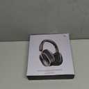 Active Noise Cancelling Headphones,120H Playtime Bluetooth 6.0 Wireless Headphones with Power Display & 6-Mic ENC Calls, 360 Spatial Audio Over Ear Headphones Foldable Headset for Travel Office Game (Black)