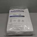 CYMULA Twin XL Mattress Topper - Soft Cooling Mattress Pad for College Dorm Room Essentials - Extra Thick Long Protector Cover for Back Pain, Single Bed Topper Pillow Top with 8''-21'' Deep Pocket (White)