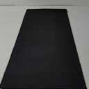 Gaming Mouse Pad, Large Desk Mouse Pad with Stitched Edges,(35.4X15.7In) Durable Non-Slip Natural Rubber Base, Waterproof Computer Keyboard Pad Mat for Esports Pros/Gamer/Desktop/Office/Home, Black