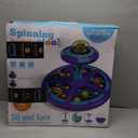 Kids LED Sit & Spin Toy with Music - 360 Spinning Seat for Toddlers & Kids, Ages 18+ Months, Birthday Gift for Girls & Boys