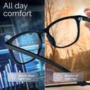 livho High Tech Blue Light Glasses - Advanced Blue Light Blocking Computer Glasses - Screen Fatigue & UV Protection (A1)