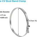 CV Joint Banding Boot Axle Clamp Tool with Universal Adjustable Drive Shaft CV Boot Band Clamps, Automotive CV Boot Clamp Pliers Axle Boot Clamps 13Pcs for Most Cars