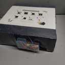 Large Cork Bulletin Board for Wall 48"x36", 12 Pack Felt Wall Tiles with 80 Pushpins, 60 Safe Removable Adhesive Tabs, Decorative Pin Board Tack Board for Office Home School, Dark Gray