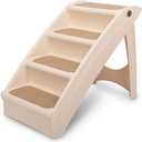 PetSafe Cozyup Folding Pet Steps, Dog and Cat Stairs, Lightweight, Easy to Store, Extra Large