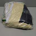 Estelar Textiler Beige and Greyish White Ombre Blackout Curtains 90 Inch Length 2 Panels Set, Thermal Insulated Drapes for Bedroom, Full Room Darkening Grommet Gradient Curtains for Living Room, 52Wx90L