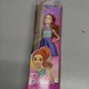Barbie Fashionistas Doll #232 with Red Hair, Wearing Sporty B Jersey Top and Pleated Purple Skirt with Watch and Sneakers