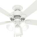Hunter 50885 Swanson Ceiling Fan 44 inches Fresh White