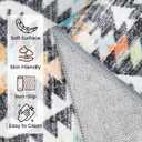 3x5 Rug for Living Room, Washable Black Area Rug, Boho Moroccan Geometric Trellis with Vibrant Hues Non Slip Rug for Large Kitchen, Bedroom Bedside, Entryway,Low Pile Ultra Soft Small Carpet