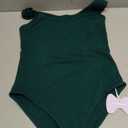 MANGOPOP Women's Tank Top Bodysuit Scoop Neck Sleeveless Body suit Sexy Backless Ribbed Tops, M