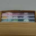 Funtopia 8mm Glass Beads Bracelet Making Kit, 1540pcs 70 Colors Crystal Beads for Jewelry Making, Round Glass Beads for Bracelets and DIY Crafts, Solid and Crackle Colors