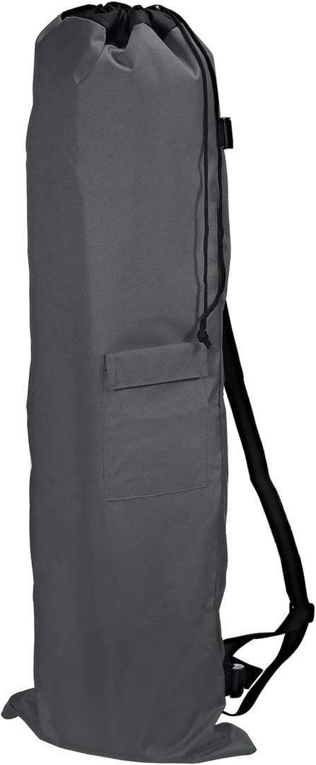 YOKIVE 900D Camp Chair Replacement Bag, Oxford Camping Carry Bag with Side Pocket | Store Portable Fold-Up Camping Chair Great for Camping Gray (47") (Grey)