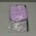 E-Tree Cute Makeup Bag,Quilted Cosmetic Bag for Women,Make up Pouch for Purse,Toiletry Zipper Pouch,Checkered Bag,Travel Case,Storage Pouches for Organization (Purple) (7.5 x 5.5 x 3.5)