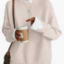 Disamer Womens Sweaters Fall Clothes Fashion 2026 Cowboy Chic Knit Cozy Sweater School Teacher Outfits Long Sleeve Pullover L