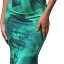 2024 Summer Long Dresses For Women With Thin Straps, Sexy Bodycon Dress, Elastic Backless Latex Black, Suitable For Wedding, Dance Party, Dinner Party, XS