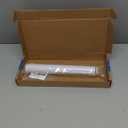 KUNGKIC For 2024 2025 Mustang Grill Inserts Trims ABS V Brace Stripes Wrap Covers Exterior Car Accessories (White)