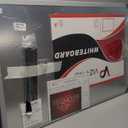 VIZ-PRO Magnetic Dry Erase Board, 36 X 24 Inches, Silver Aluminium Frame
