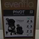 Evenflo Pivot Modular Travel System with LiteMax Infant Car Seat (Casual Gray)