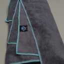 Carbon Microfiber Glass Polishing Cloth Streak-Free, Pack of 3 and Glass Polishing Cloth Lint Free Microfiber Cleaning Rags, Pack of 6