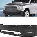 HECASA Bumper Face Bar 3Pcs Compatible with 2009-2012 Ram 1500