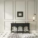 3 Sets Wall Molding Kit Pre-Cut Wainscot Wall Panel Premade Wainscoting Panels for Interior Molded Home Decoration Sectional Size 42 x 18 mm