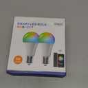 Brightever Smart A19 LED Light Bulbs, 60W Equivalent 800LM Color Changing E26 9W Bluetooth Light Bulbs with Remote Control, 16 Million DIY Colors RGBWW, Music Sync, 2-Pack